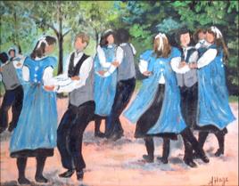 Danseurs enfants bretons