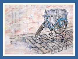 Le vélo bleu