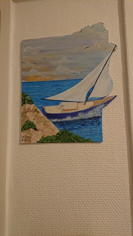 Toile d&eacute;coup&eacute;