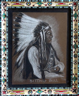 Sitting Bull grand Chef Indien des Lakotas Hunkpapas