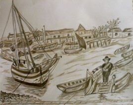 petit port de p&ecirc;che autrefois