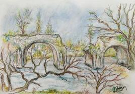 Vieux pont de Méan à ST NAZAIRE