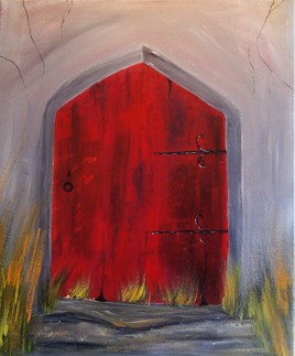 Porte rouge