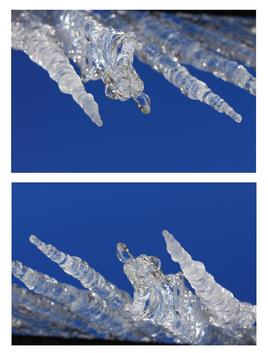 stalactites de glace
