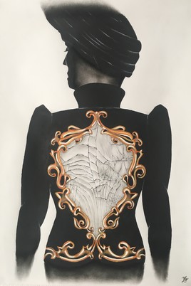 Veste au miroir brisé
