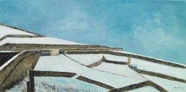 Lavaux sous la neige