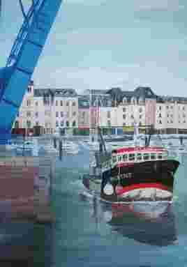 pont levant à Dieppe