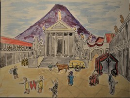 23 aout 79, veille du drame