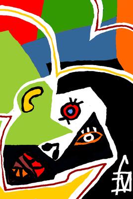 bonjour comme Karel Appel