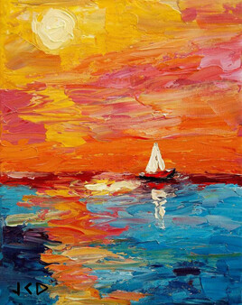 bateau et impasto