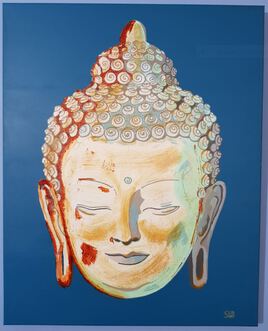 Buddha bleu (vendu)
