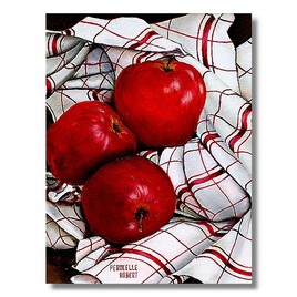 Les pommes rouges