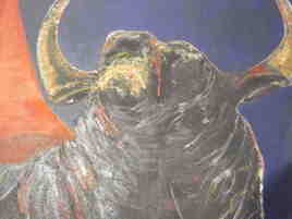 Détail larme de sang 