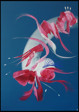 Peinture abstraite Intrusion