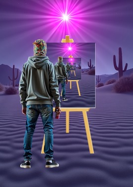 graffeur autoportrait