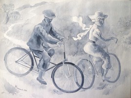 Escapade champêtre à bicycles