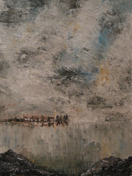 La ville sous l'orage, d'après August Strindberg