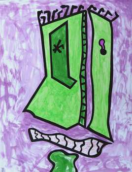 Dominique Cauv&eacute;/Autoportrait 2282.