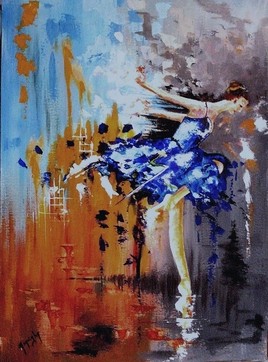 la danseuse bleue