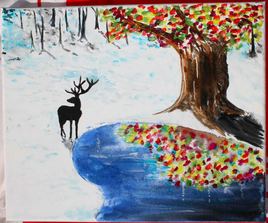 arbre au mille couleurs