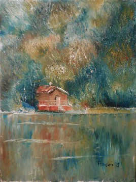 Chalet au bord de l'eau