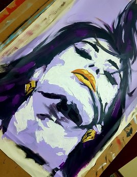 Nina - the purple one