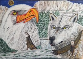 L'Aigle et le Loup