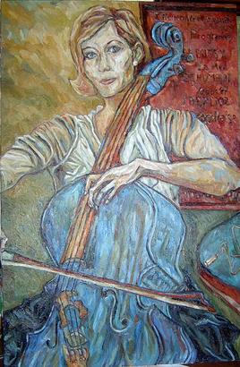 Le violoncelle bleu