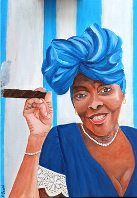 Mamie Blue cubaine