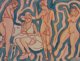 Les demoiselles d ' Avignon .