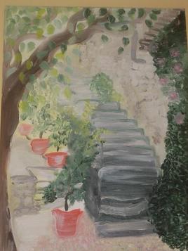 escalier en provence