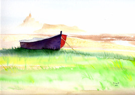 Barque MOnt St Michel