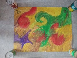 Plusieurs &oelig;uvres de ma p&eacute;riode du COVID