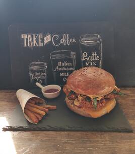 American burger