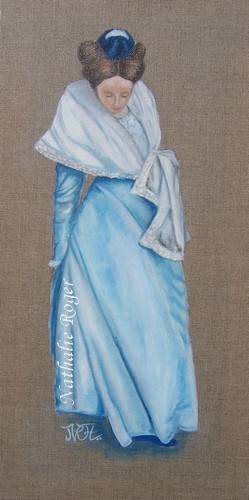 Arlésienne bleu pastel