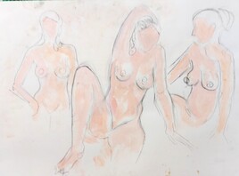 Esquisses nu,atelier libre 2007