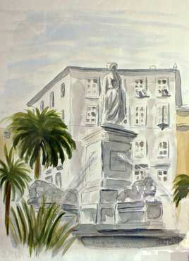 place Foch (des Palmiers) Ajaccio