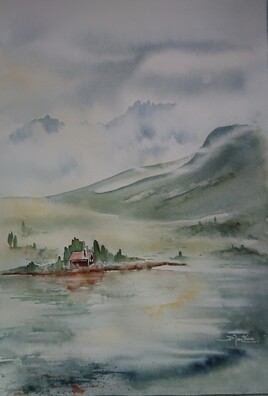 Perdue dans la brume