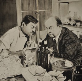 Lino Ventura et Bernard Blier