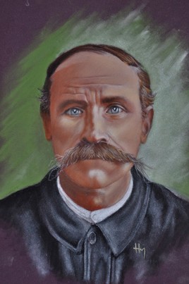 Grand-p&egrave;re mis en couleur.