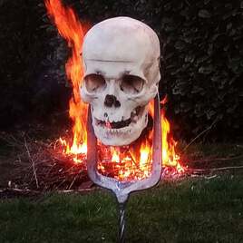 The death watching you