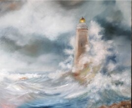 Phare dans la temp&ecirc;te