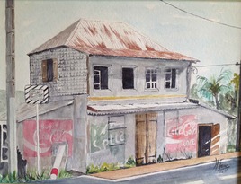 Vieille boutique (Ile de la R&eacute;union)