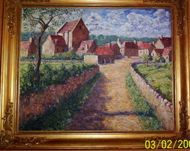entr&eacute;e de village 