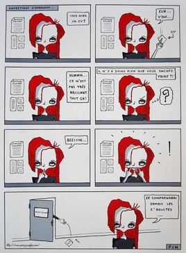 Les débauches de Lily - entretien d'embauche