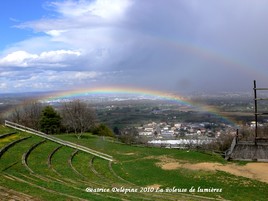 Arc en ciel sur Valence