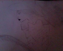 un homme &agrave; cheval