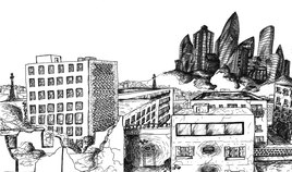 Through the broken wall