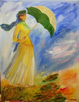 Belle &agrave; l'Ombrelle