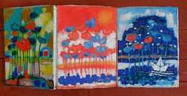 TRIPTYCHON COQUELICOTS